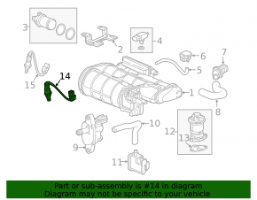 Лямбда-зонд передний второй Acura MDX 14-20