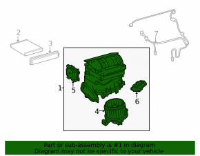 Печка в сборе Toyota Rav4 13-18 2.5 auto