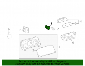 Кнопка start stop Toyota Camry v50 12-14 usa hybrid