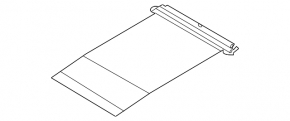 Trapă cortină gri pentru Hyundai Tucson 22-25