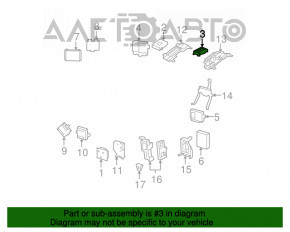 COMMUNICATION TELEPHONE CONTROL MODULE Mercedes W211