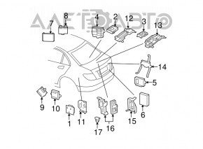 COMMUNICATION TELEPHONE CONTROL MODULE Mercedes W211