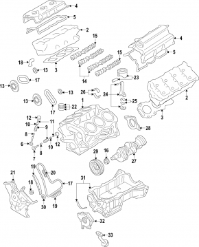 Блок цилиндров Ford Explorer 16-15 3.5 T35PDED под хонинговку цилиндров