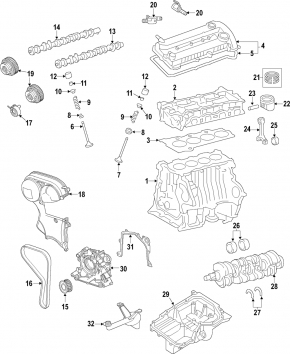 Поршень Ford Escape 13-19 1.5T