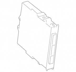 Cheie inteligentă pentru calculatorul Lexus ES300h ES350 13-18