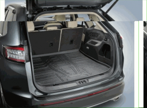 Коврик багажника резина Ford Edge 15-24 черная