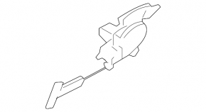 Замок крышки багажника Mitsubishi Galant 04-12