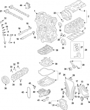 Насос масляный Audi A4 B9 17-25 2.0T