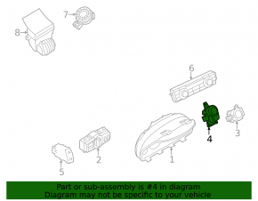 Кнопка start stop BMW X3 F25 11-17 с stop-go