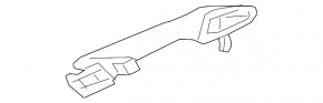 Ручка двери внешняя передняя левая Lexus RX350 RX450h 16-22 keyless