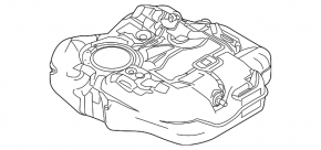 Топливный бак Ford Focus mk3 11-18