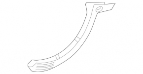 Ornament balama portbagaj dreapta pentru Mercedes Clasa A V177 19-22