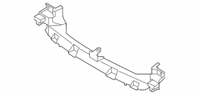 Bară de montare TV inferioară Mazda CX-5 13-16 plastic