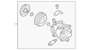 Compresor aer condiționat Hyundai Elantra AD 17-18 1.4