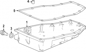 Поддон АКПП Honda CRV 20-22 1.5Т