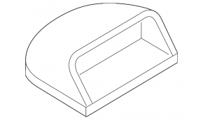 Стоп сигнал Nissan Sentra 13-19 без спойлера, царапины
