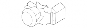 Парктроник заднего бампера Honda Civic XI FE/FL 22-26 черный 5d