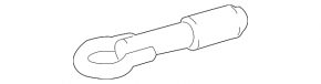 Cârlig de remorcare Toyota Camry v40 07-11