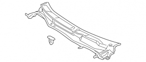 Решетка дворников пластик Lexus IS250 IS350 06-13
