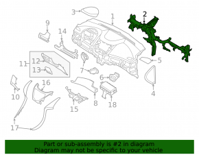 Труба подторпедная усиление Hyundai Elantra UD 11-13