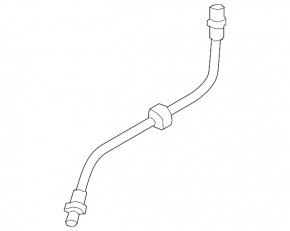Furtun de frână spate stânga Audi A4 B9 17- nou original