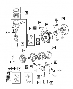 Решетка дворников пластик Jeep Compass 11-16
