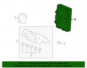 Body control module BCM Honda Insight 19-22