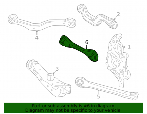 Braț de control transversal față dreapta spate inferior Chevrolet Equinox EV 24-26