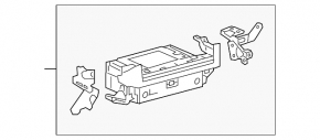 Головное устройство Lexus ES250 ES300h ES350 19-21