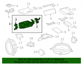 Головное устройство Lexus ES250 ES300h ES350 19-21