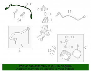 Лямбда-зонд первый Mazda CX-5 17-18 2.5