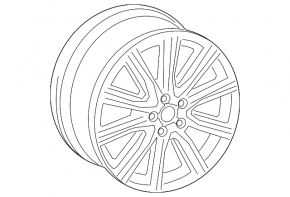 Диск колесный R18 8,0J ET39 Audi A6 C7 12-17