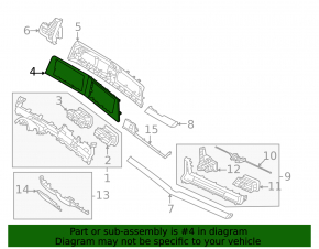 Panou decorativ frontal Kia Sportage 23-25 HEV, negru lucios
