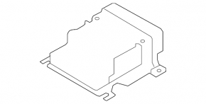 Модуль srs airbag компьютер подушек безопасности Audi A4 B9 17-25