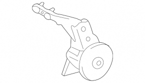 Pernele motorului spate Toyota Highlander 01-07