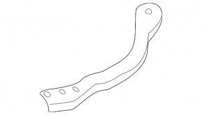 Кронштейн интеркулера правый Subaru Forester 14-18 SJ 2.0