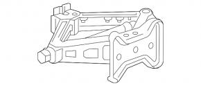 Домкрат Chevrolet Malibu 16-23