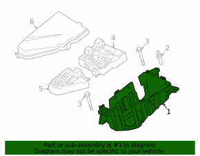 Корпус блока предохранителей подкапотный Volvo XC60 18-26