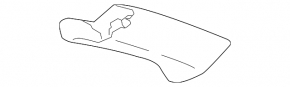 Decorație ușă portbagaj dreapta Subaru XV Crosstrek 18-23