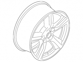 Диск колесный R17 Ford Mustang mk6 15-23
