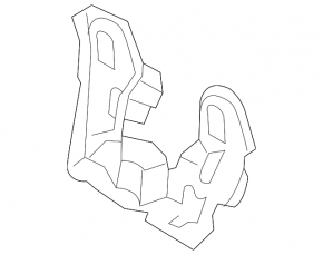 Кронштейн инвертора нижний Toyota Prius 50 16-22