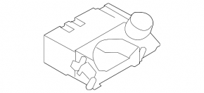 Кнопка Start-Stop Mini Cooper Countryman R60 10-16 с накладкой