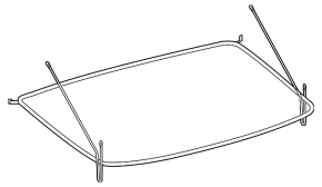 Полка багажника Toyota Prius 50 16-18