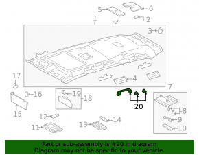 Ручка потолка правая Toyota Avalon серая 05-10