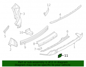 Capac cârlig de remorcare bara spate Nissan Rogue 24-26 Platinum