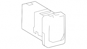 Hub USB, AUX Toyota Prius 50 Prime 17-19