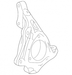Capacul frontal stânga Chevrolet Impala 14-20