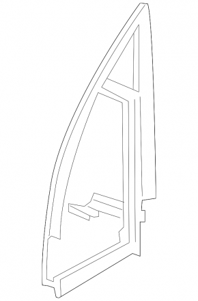Крышка зеркала внутренняя правая Nissan Murano 03-07