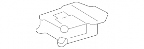 Modulul computerizat SRS airbag pentru airbag-urile de siguranță Lexus GX470 03-09, nou, original