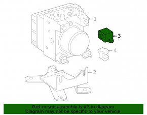 Yaw Rate Sensor Lexus RX300 RX330 04-06